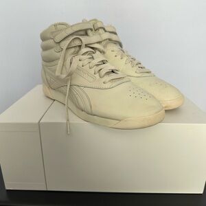 Reebok Beige High-Top Sneakers